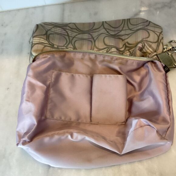 Coach F17209 Signature Plaid Hobo Bag Multicolor - Picture 13 of 15